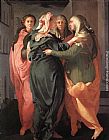 Visitation by Jacopo Pontormo